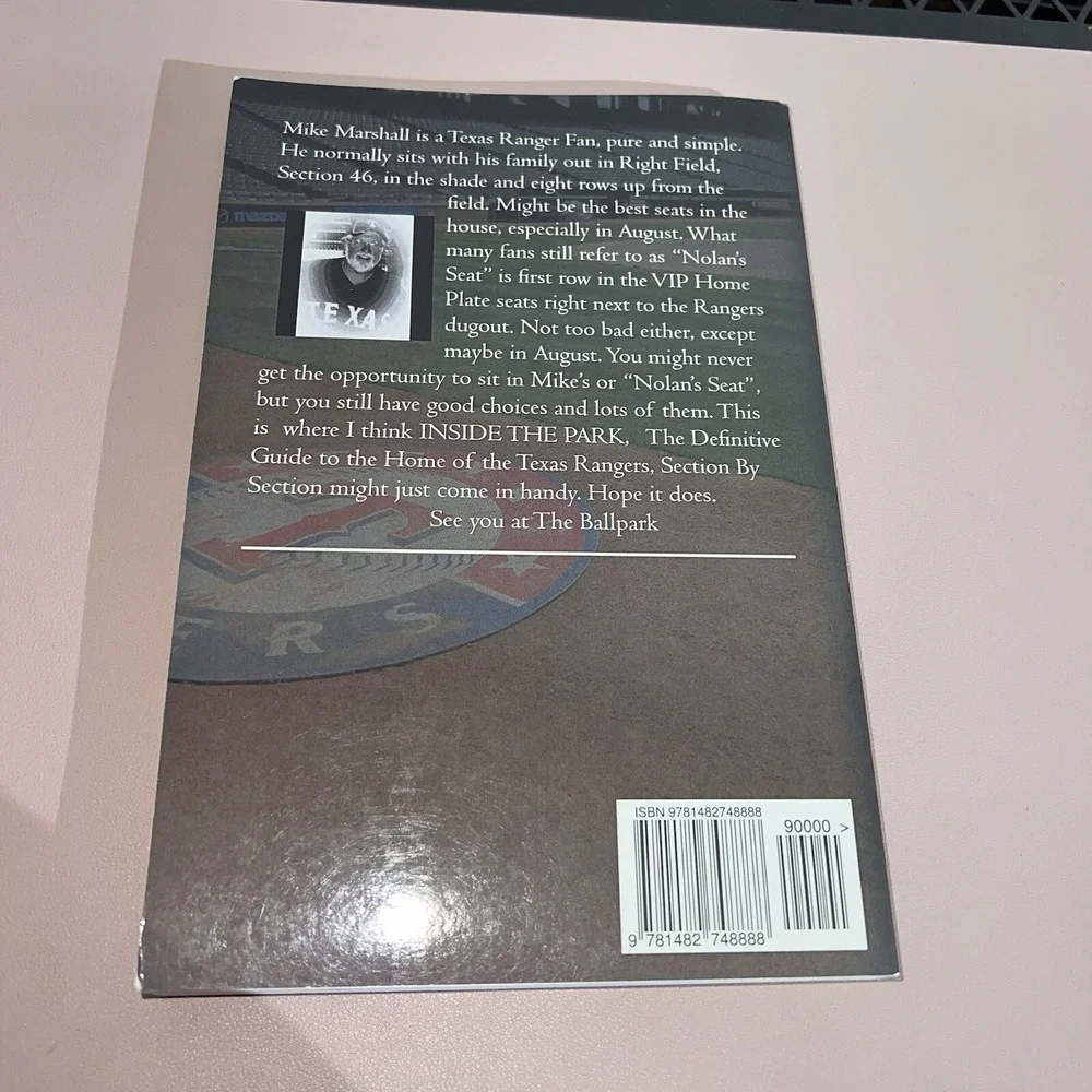 INSIDE THE PARK: THE DEFINITIVE GUIDE TO THE HOME‎ OF THE By Mike Marshall *NEW*